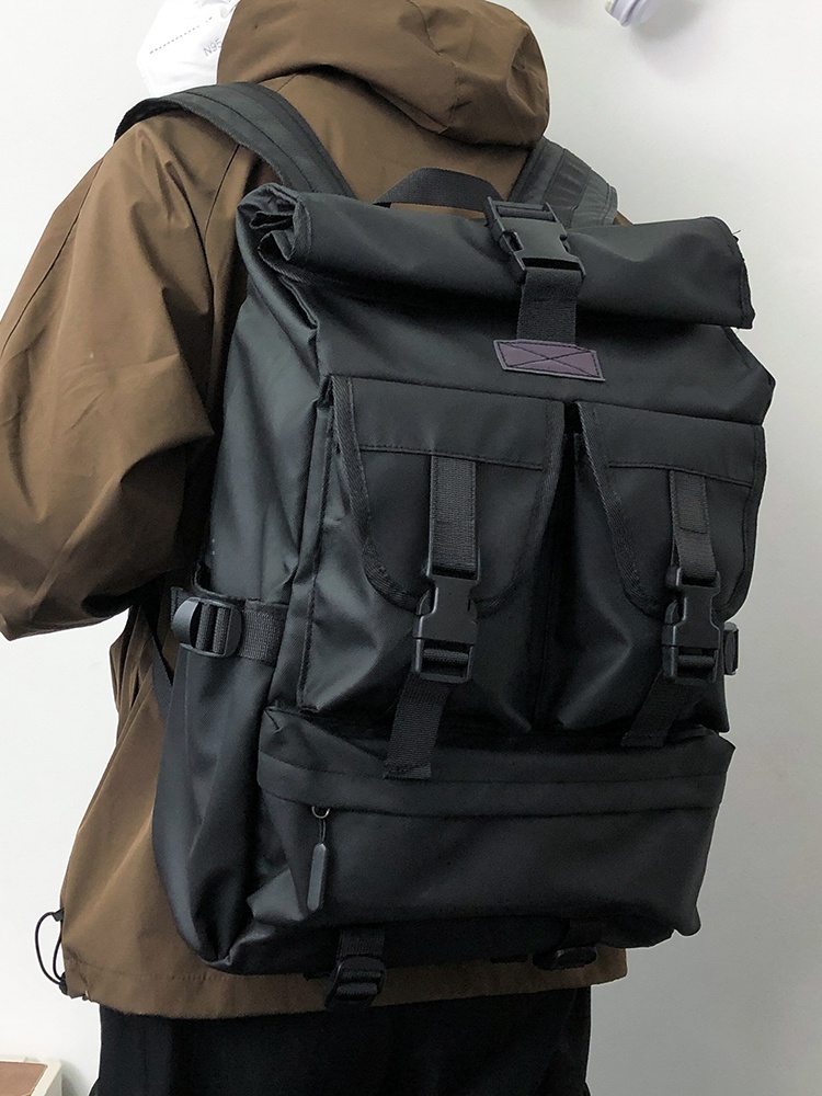 Foldable Rolling Luggage Bag - حقيبة كمبيوتر محمول ذات سعة كبيرة
