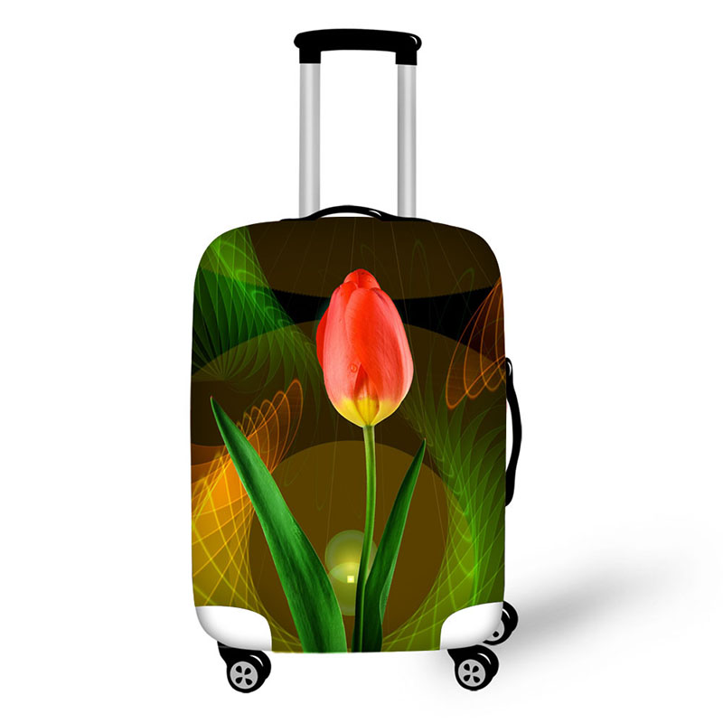 Waterproof Suitcase Cover Protector - غطاء حماية للأمتعة بتصميم تجريدي، أغطية