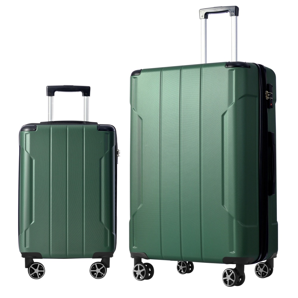 Expandable Hard Shell Luggage Set - طقم حقائب سفر صلبة قابلة للتوسيع