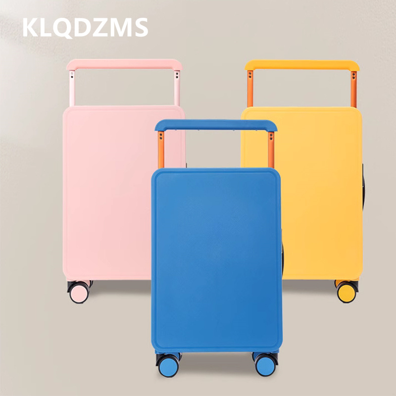 Spinner Wheel Rolling Suitcase 20 Inch - KLQDZMS الأمتعة ABS + PC الصعود