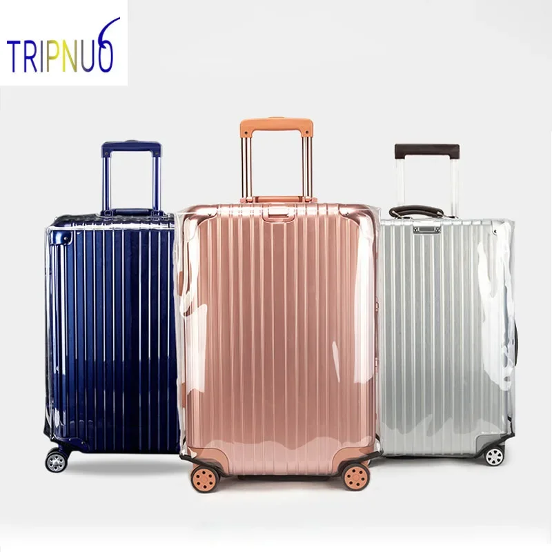 Luggage Protective Cover Transparent - شفاف بولي كلوريد الفينيل غطاء الأمتعة