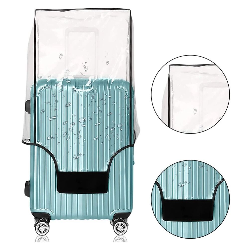 Luggage Protective Cover Transparent - غطاء حماية جديد للأمتعة أثناء السفر