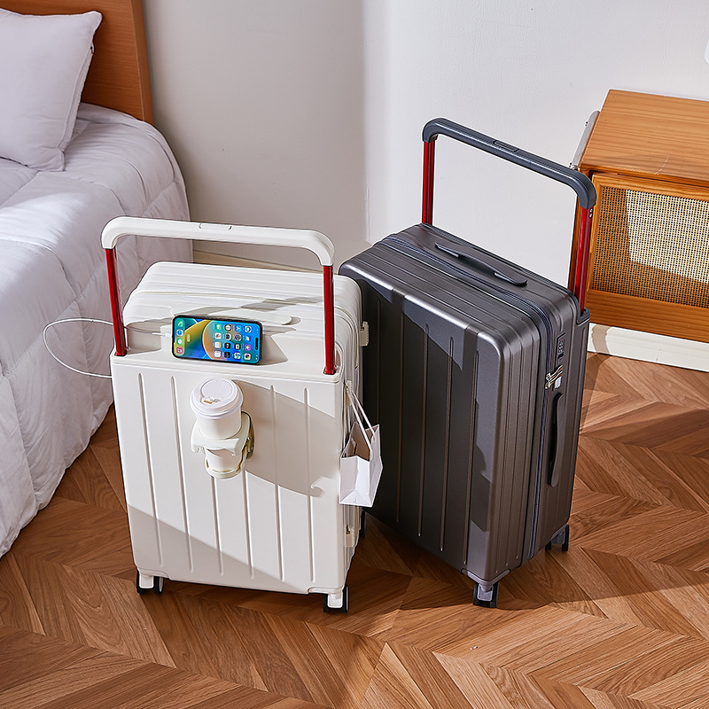 Spinner Wheel Rolling Suitcase 20 Inch - حقيبة سفر بعجلات مقاس 20-24-26 بوصة
