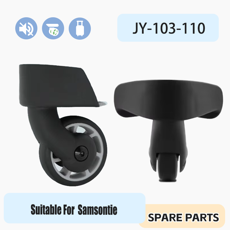 Silent Replacement Luggage Wheels - طقم استبدال العجلات الصامتة للأمتعة من