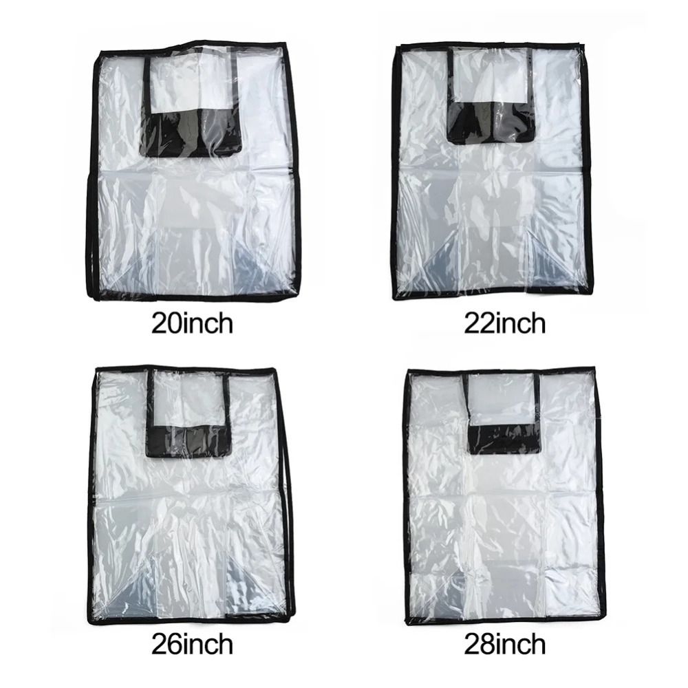 Luggage Protective Cover Transparent - جديد السفر الأمتعة حامي حالة 18-30