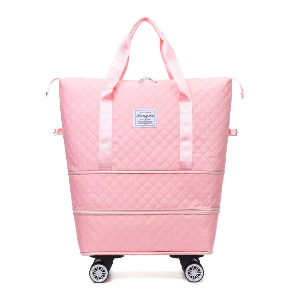 Foldable Rolling Luggage Bag - جديد أكسفورد القماش واق من المطر