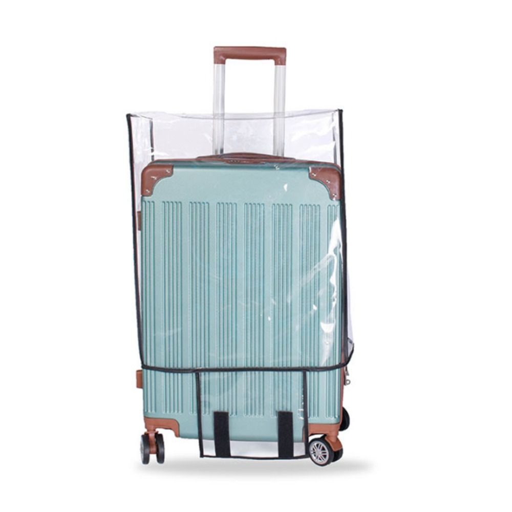 Waterproof Suitcase Cover Protector - غطاء أمتعة شفاف من PVC، إكسسوارات
