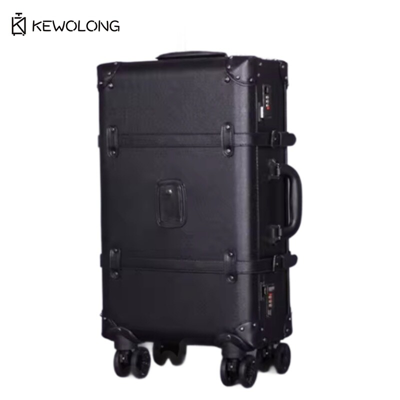 Retro Vintage Trunk Suitcase - مجموعة حقائب كلاسيكية 20 24 -