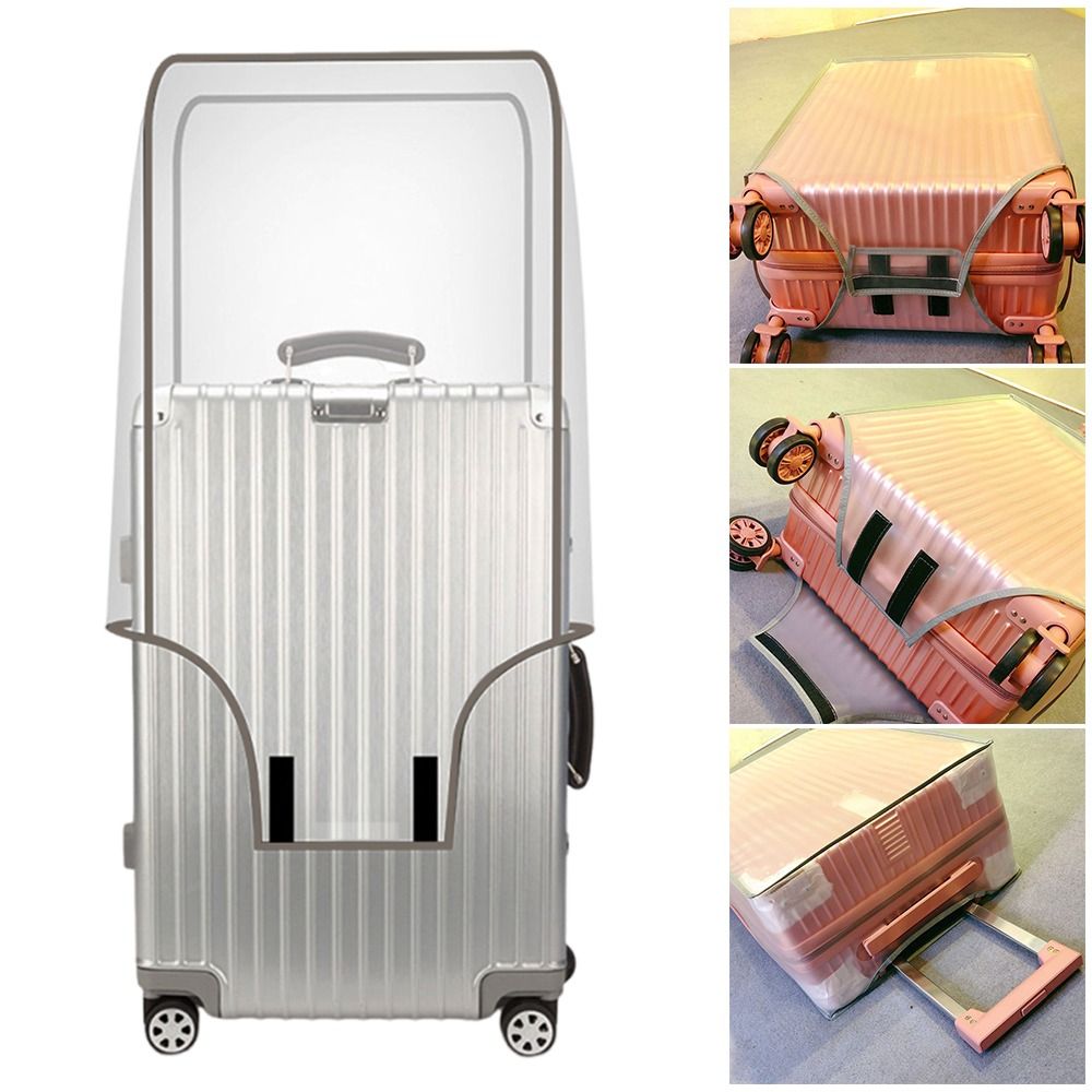 Waterproof Suitcase Cover Protector - غطاء حقائب السفر شفاف من البولي