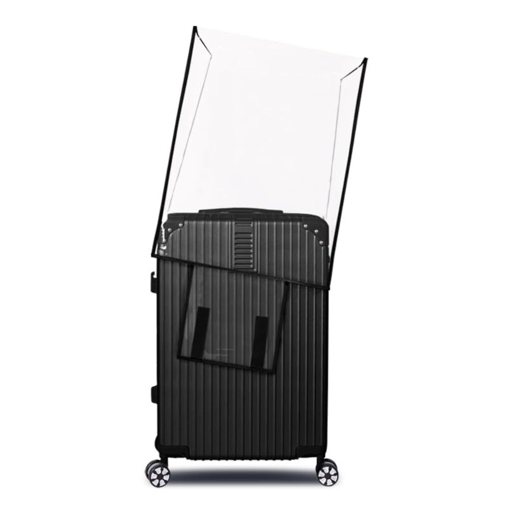 غطاء حقائب شفاف من البولي فيني - مراجعة Luggage Protective Cover Transparent وسعره
