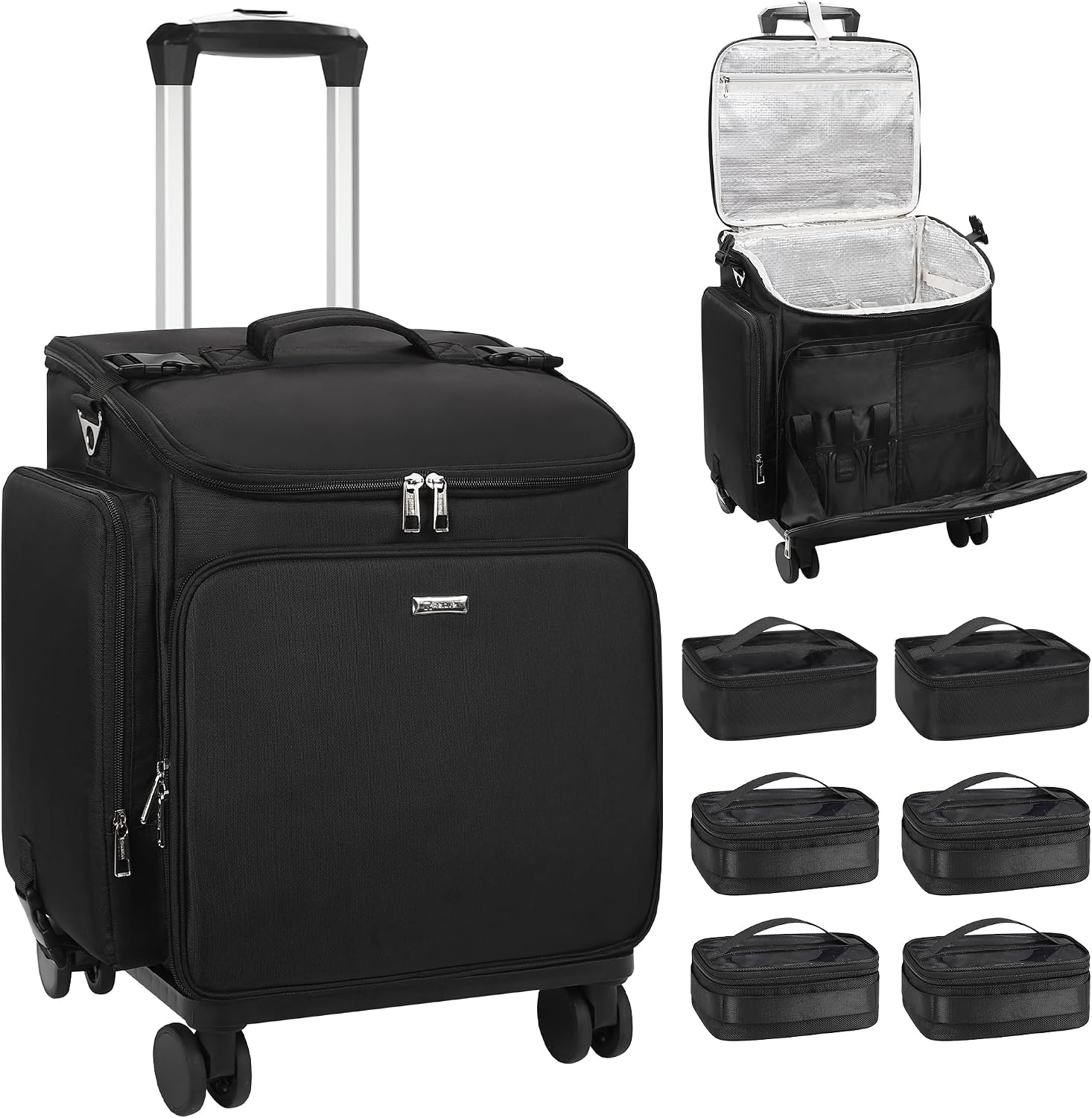 حقيبة مكياج متحركة مع عجلات، ح - مراجعة Travel Bags وسعره