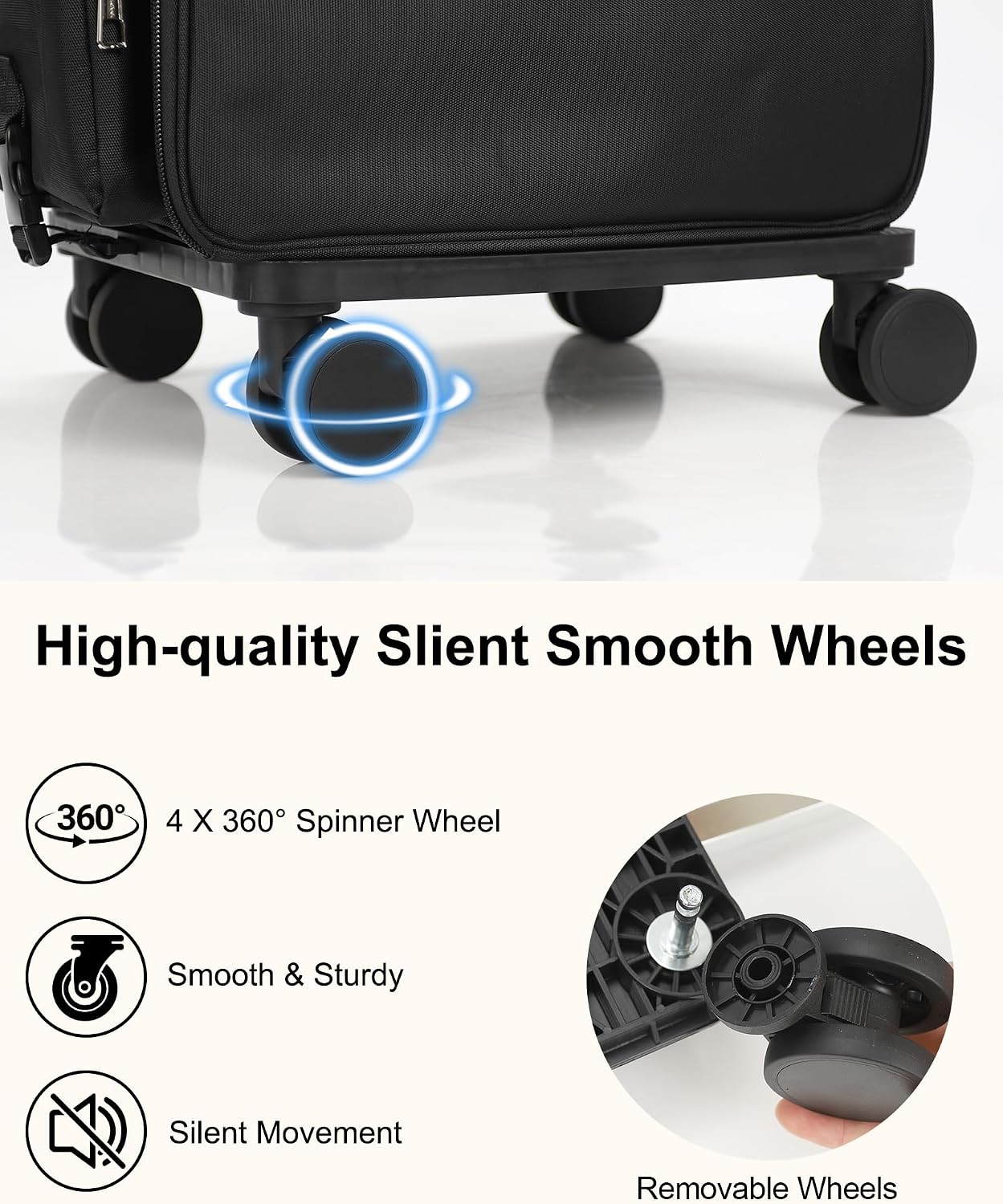 حقيبة مكياج متحركة مع عجلات، ح - مراجعة Travel Bags وسعره