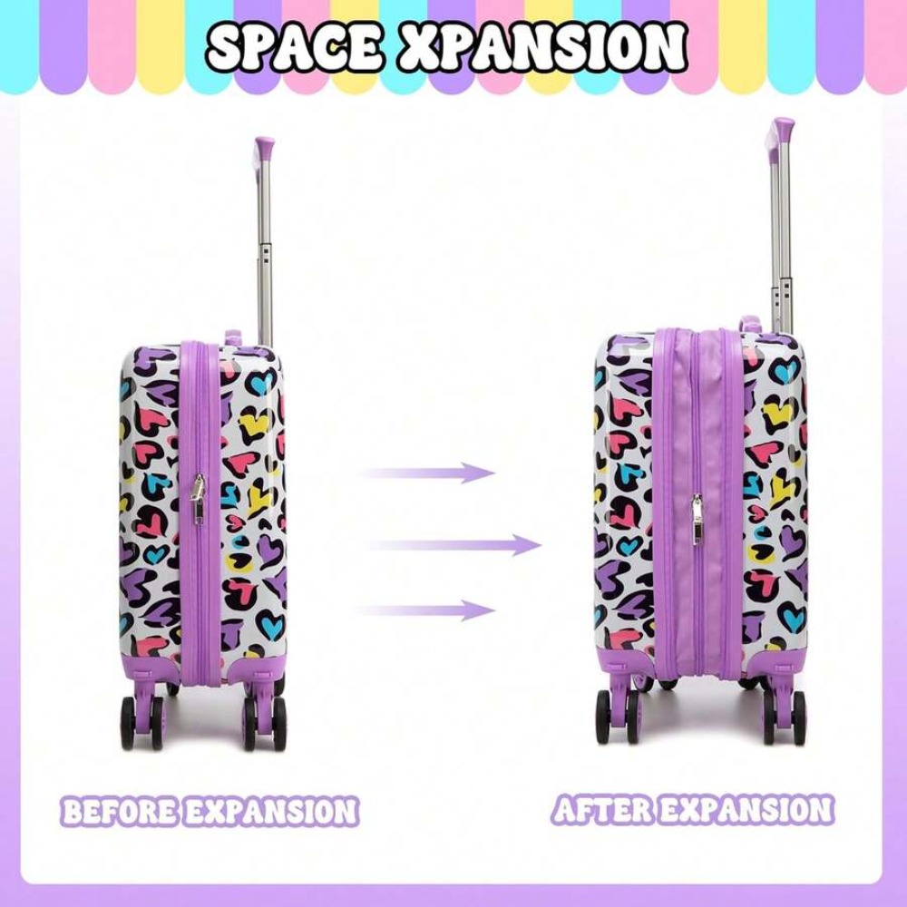 طقم حقائب سفر مكون من قطعتين م - مراجعة Expandable Hard Shell Luggage Set وسعره