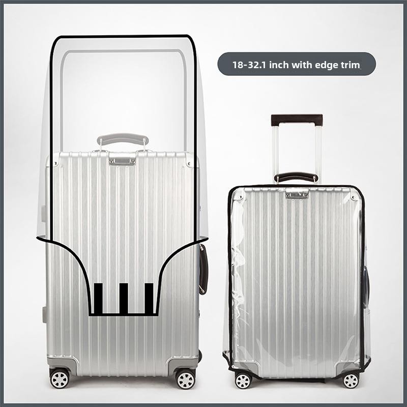 غطاء واقي شفاف للأمتعة، مقاوم  - مراجعة Luggage Protective Cover Transparent وسعره