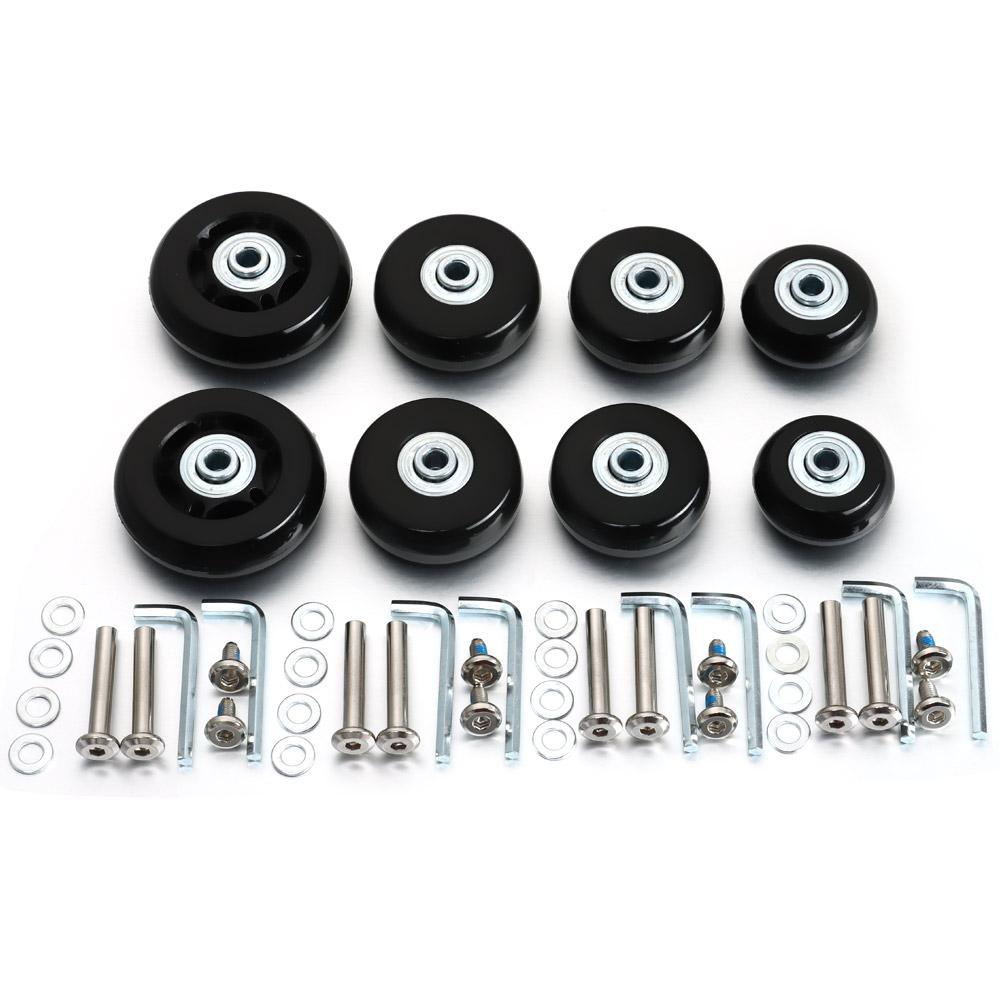 عجلات حقائب السفر الصامتة والم - مراجعة Silent Replacement Luggage Wheels وسعره