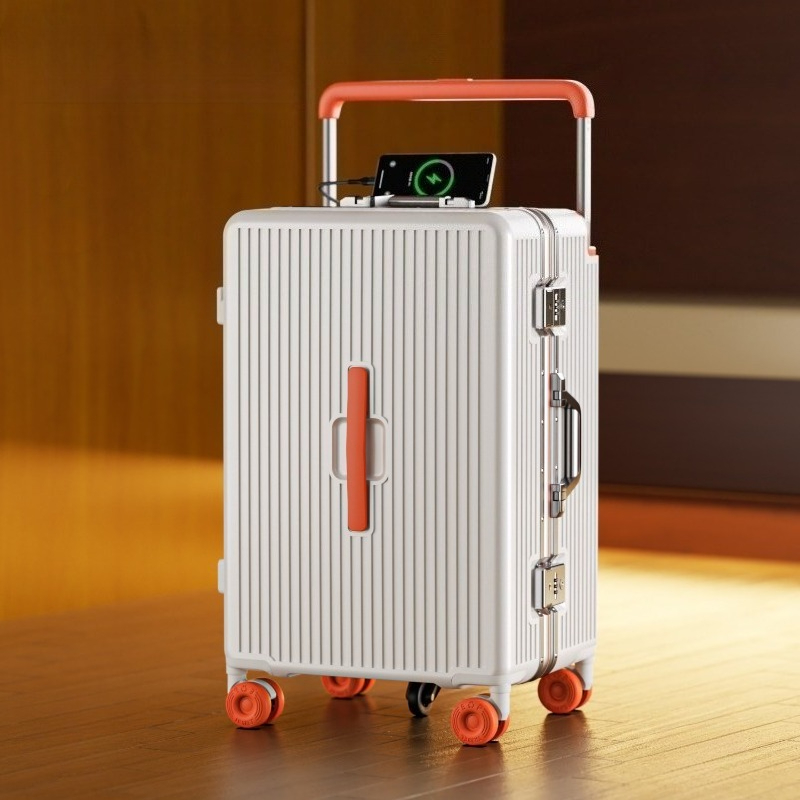 حقيبة سفر بعجلات مقاس 20-28 بو - مراجعة Aluminum Frame Carry On Luggage وسعره