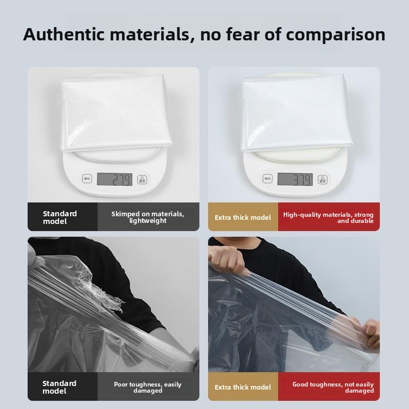 غطاء حماية سميك للغاية لحقائب  - مراجعة Luggage Protective Cover Transparent وسعره