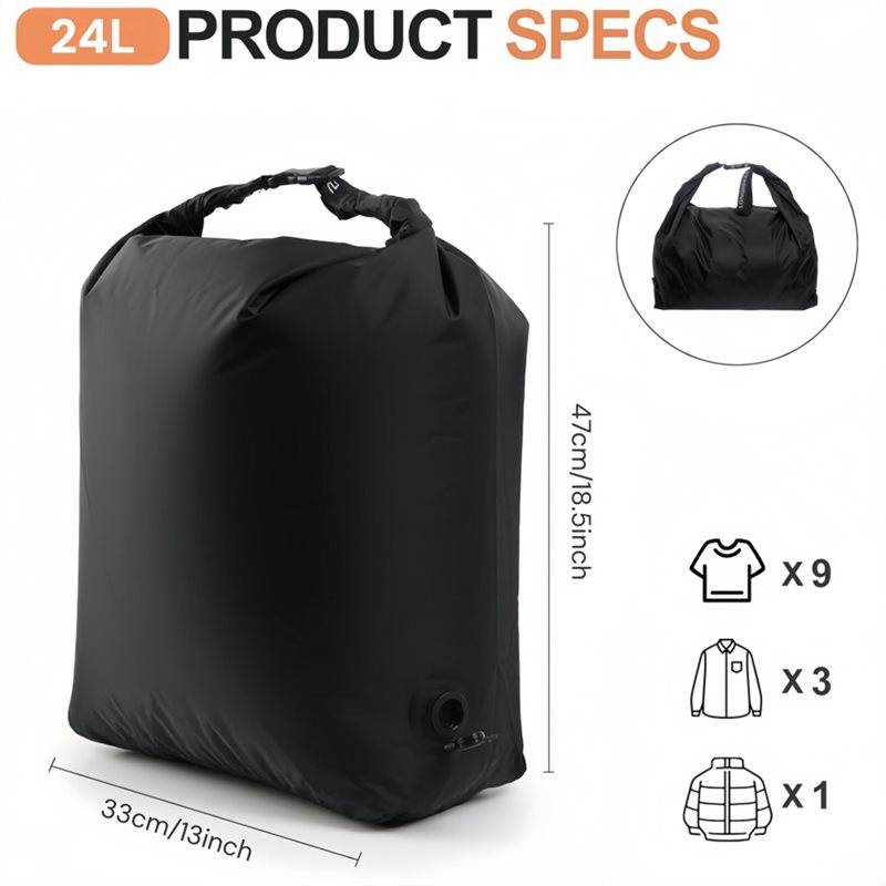منظم ملابس قابل لإعادة الاستخد - مراجعة Foldable Rolling Luggage Bag وسعره