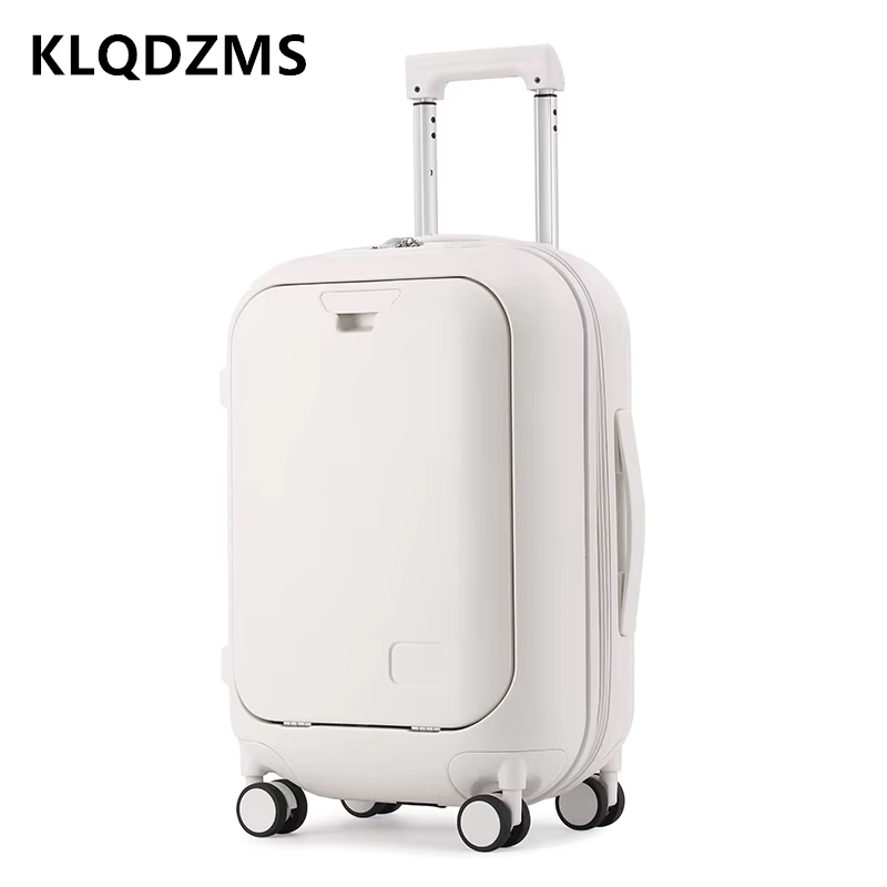 حقيبة سفر KLQDZMS مقاس 18 و20  - مراجعة Front Opening Laptop Luggage 24 Inch وسعره