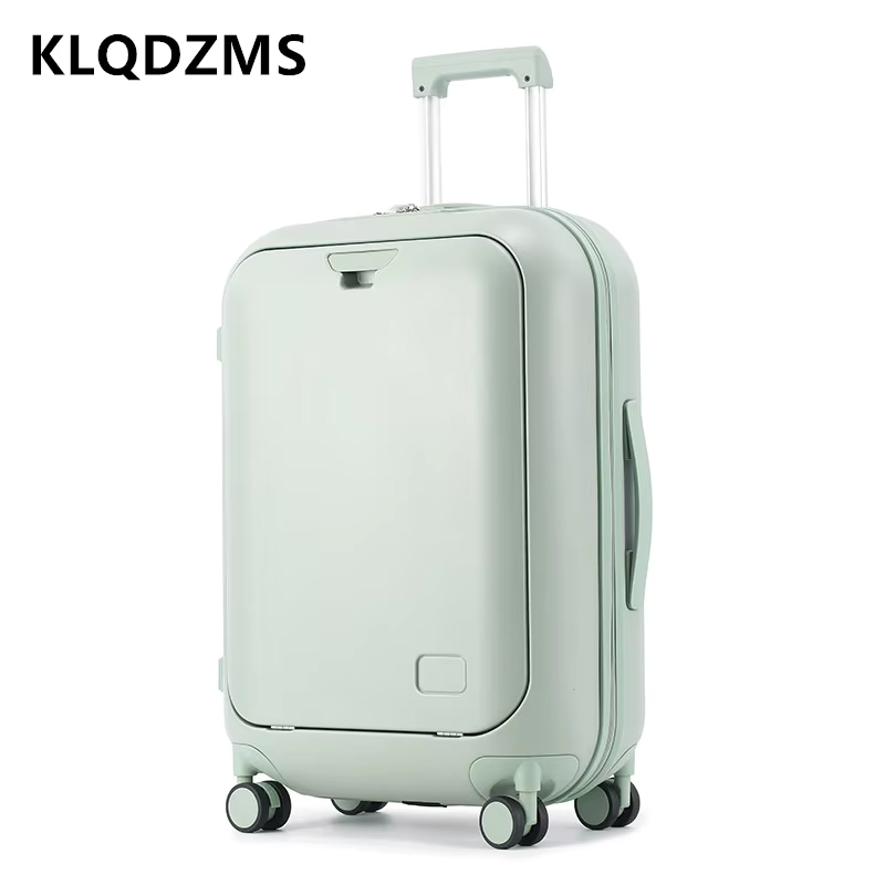 حقيبة سفر KLQDZMS مقاس 18 و20  - مراجعة Front Opening Laptop Luggage 24 Inch وسعره