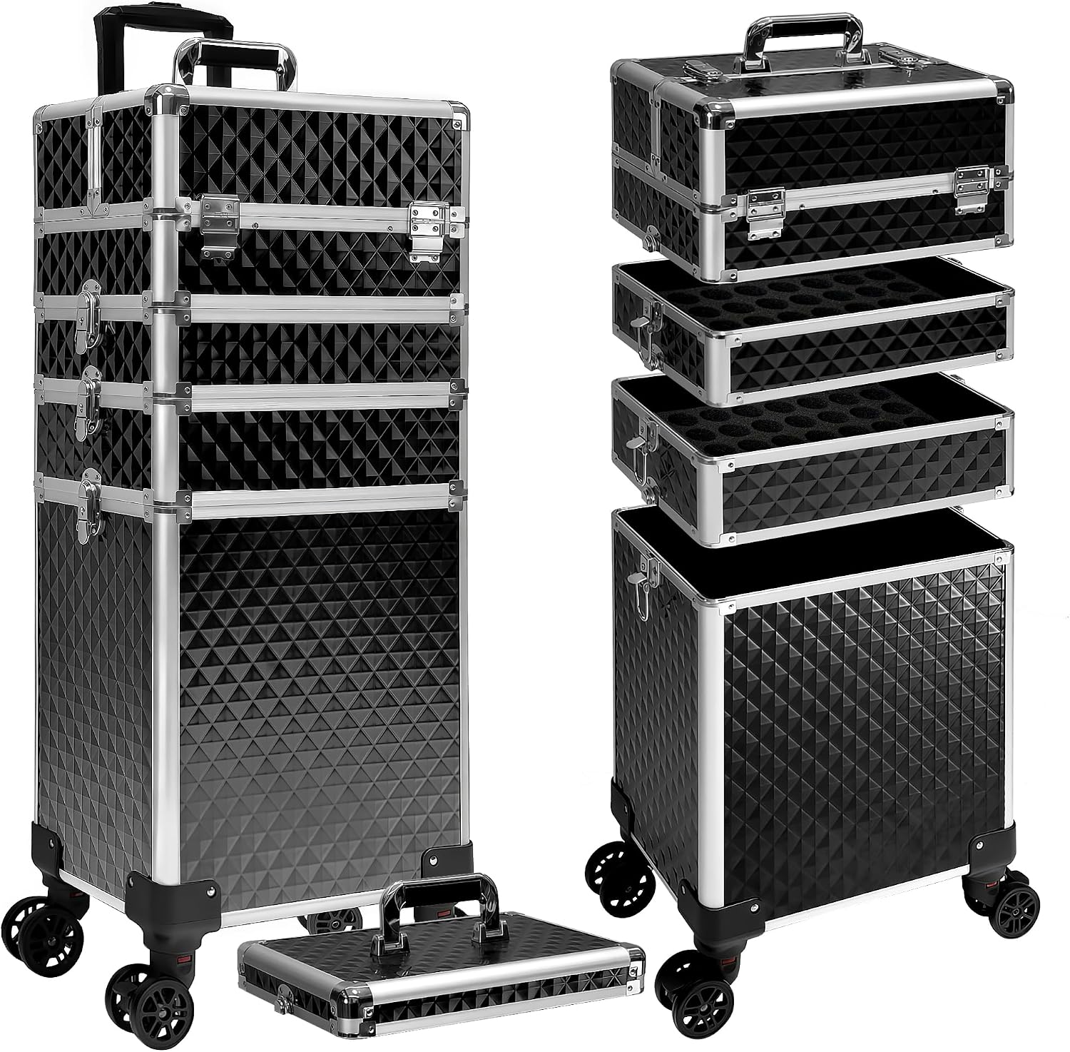 حقيبة مكياج متحركة، صندوق أمتع - مراجعة Luggage وسعره
