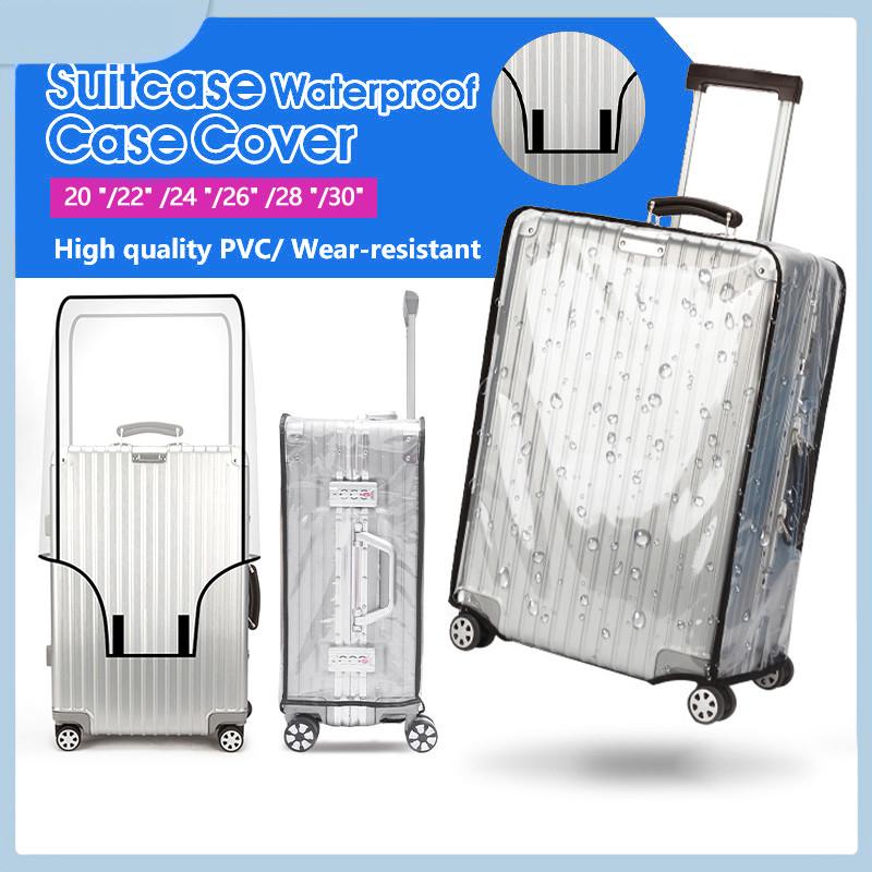 غطاء حقائب سفر شفاف 2027 مقاوم - مراجعة Luggage Protective Cover Transparent وسعره