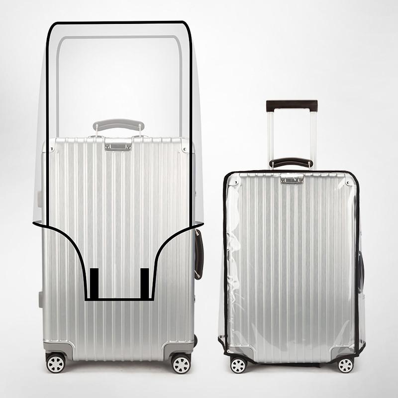غطاء حقائب سفر شفاف 2027 مقاوم - مراجعة Luggage Protective Cover Transparent وسعره