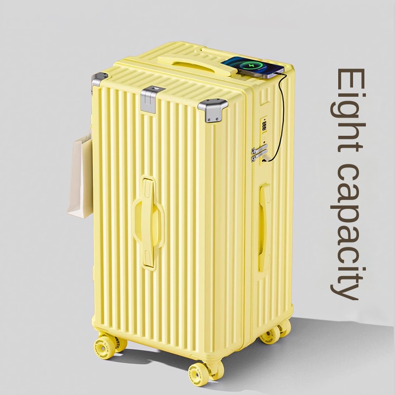 حقيبة سفر كبيرة السعة 30/32 بو - مراجعة Spinner Wheel Rolling Suitcase 20 Inch وسعره