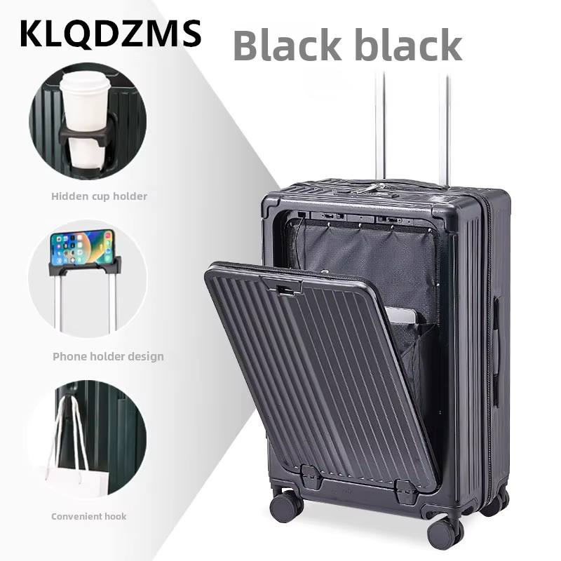 حقيبة سفر للكمبيوتر المحمول من - مراجعة Front Opening Laptop Luggage 24 Inch وسعره