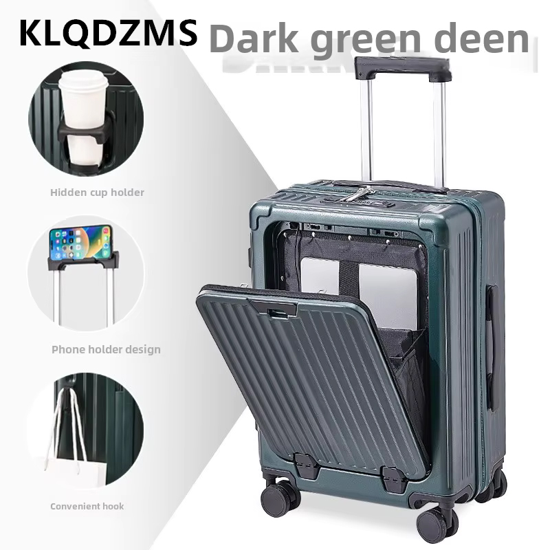 حقيبة سفر للكمبيوتر المحمول من - مراجعة Front Opening Laptop Luggage 24 Inch وسعره