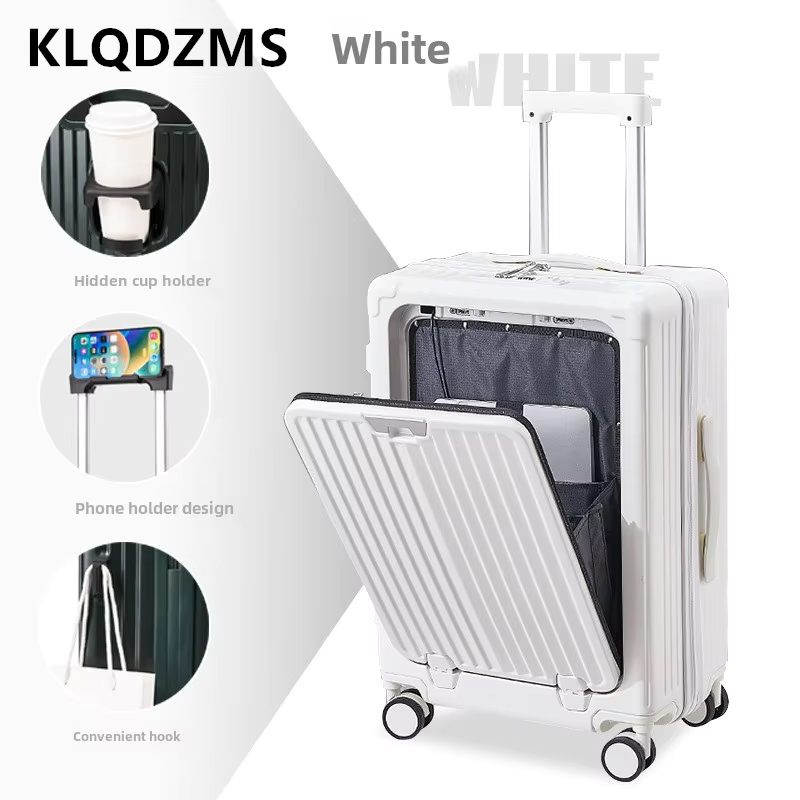 حقيبة سفر للكمبيوتر المحمول من - مراجعة Front Opening Laptop Luggage 24 Inch وسعره