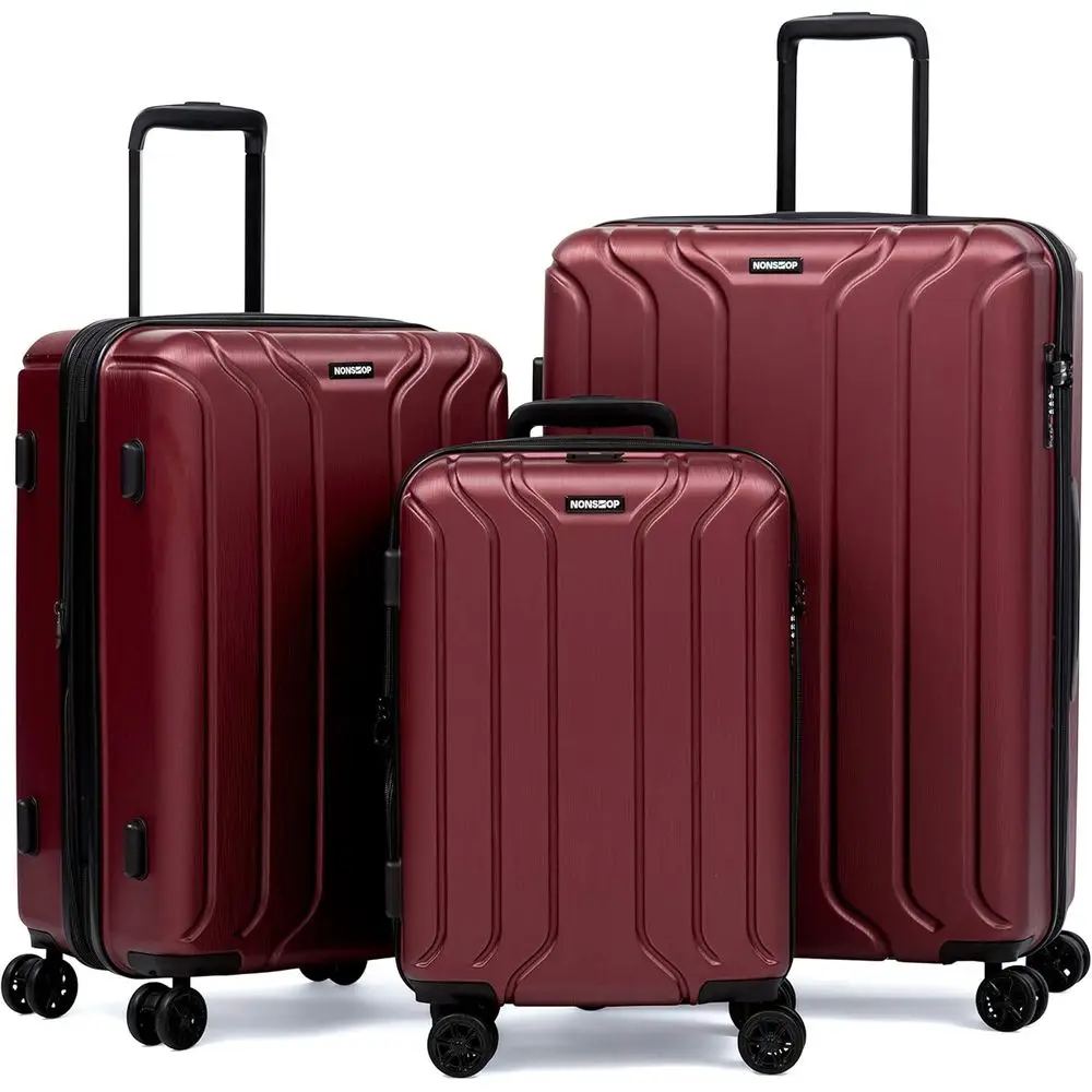 مجموعة حقائب سفر قابلة للتوسيع - مراجعة Expandable Hard Shell Luggage Set وسعره