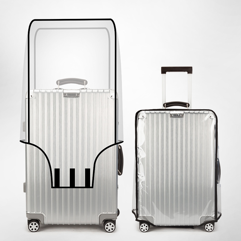 غطاء حماية شفاف من البولي فيني - مراجعة Luggage Protective Cover Transparent وسعره