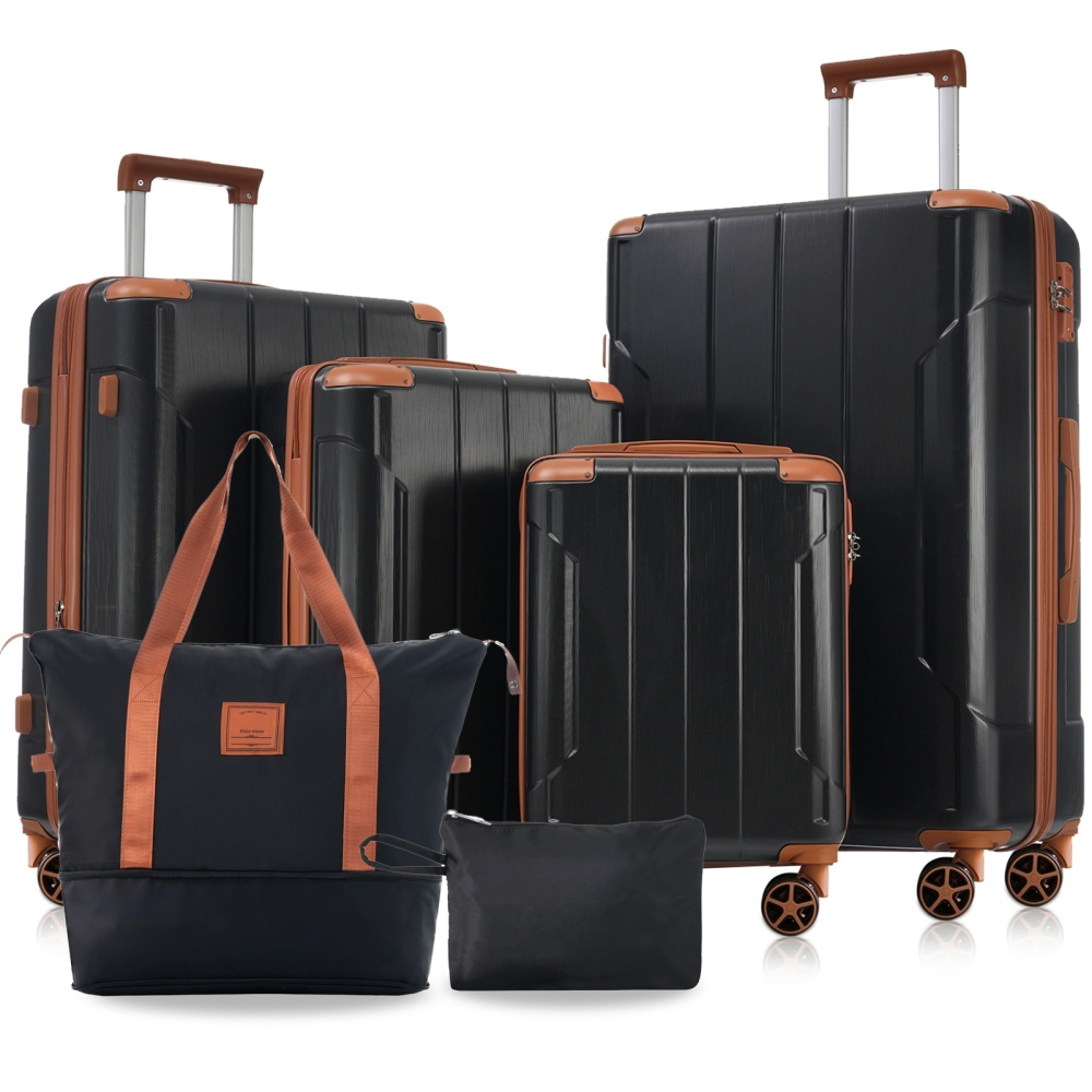 مجموعة حقائب سفر صلبة مكونة من - مراجعة Expandable Hard Shell Luggage Set وسعره