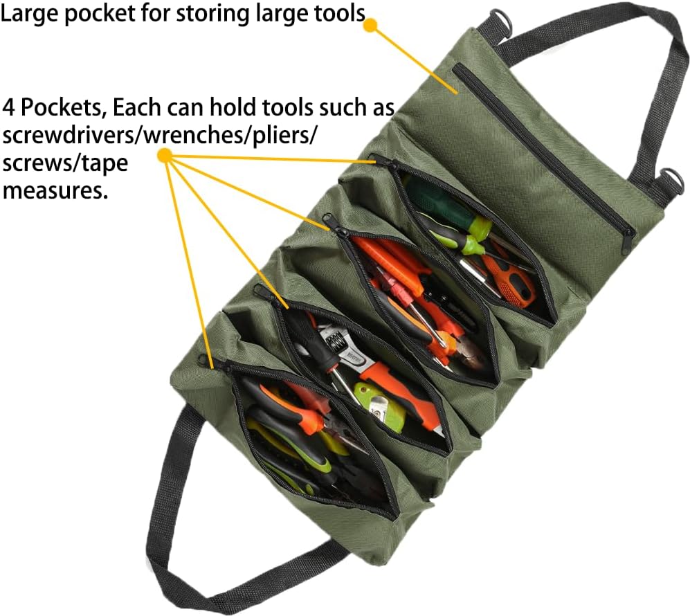 حقيبة أدوات قماشية متعددة الأغ - مراجعة Foldable Rolling Luggage Bag وسعره