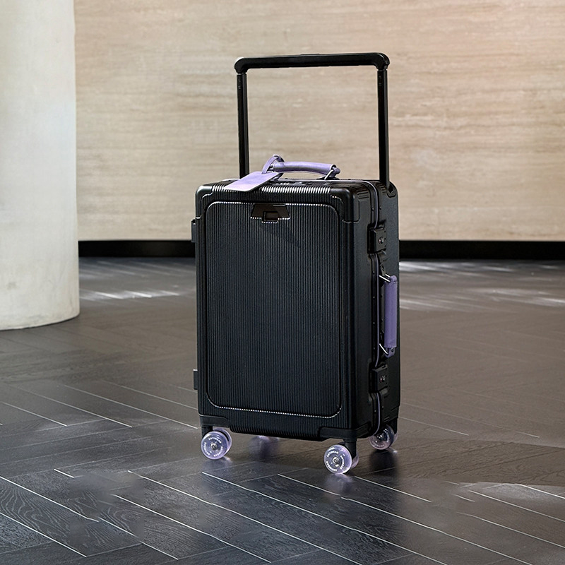 حقيبة سفر مقاس 20 و24 و26 بوصة - مراجعة Aluminum Frame Carry On Luggage وسعره