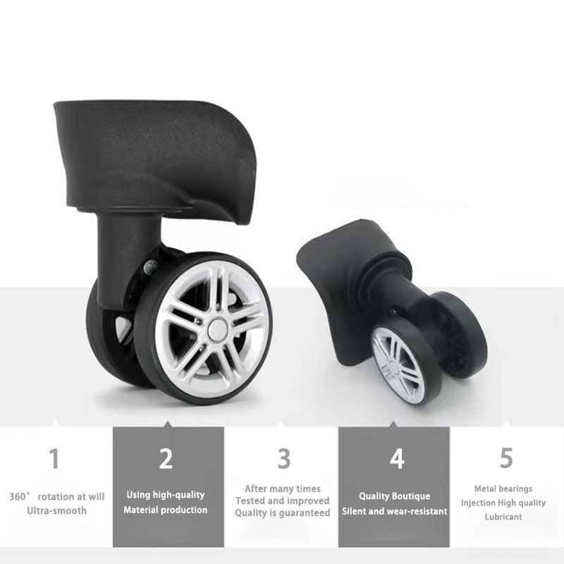 الأمتعة الثابتة عالية الجودة ع - مراجعة Silent Replacement Luggage Wheels وسعره