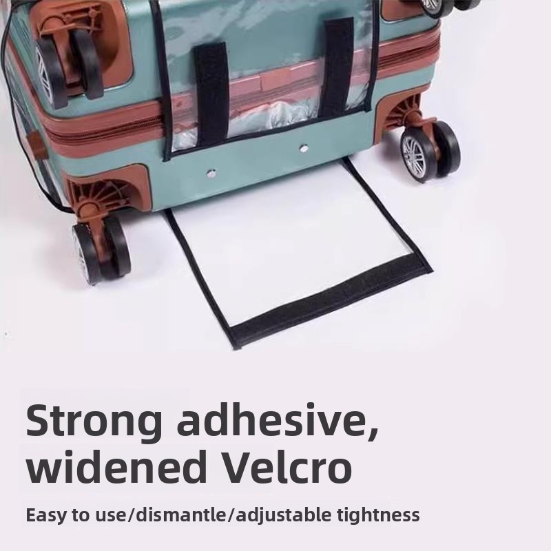 غطاء حماية سميك للأمتعة شفاف و - مراجعة Luggage Protective Cover Transparent وسعره