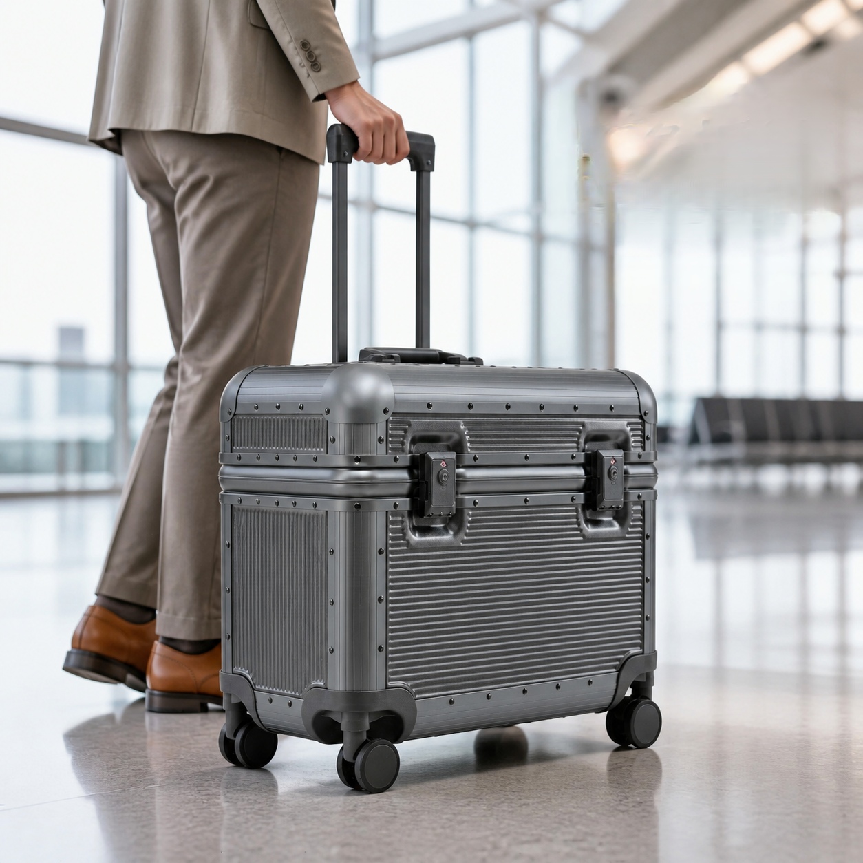 حقيبة سفر باني فلاي مقاس 20 بو - مراجعة Aluminum Frame Carry On Luggage وسعره