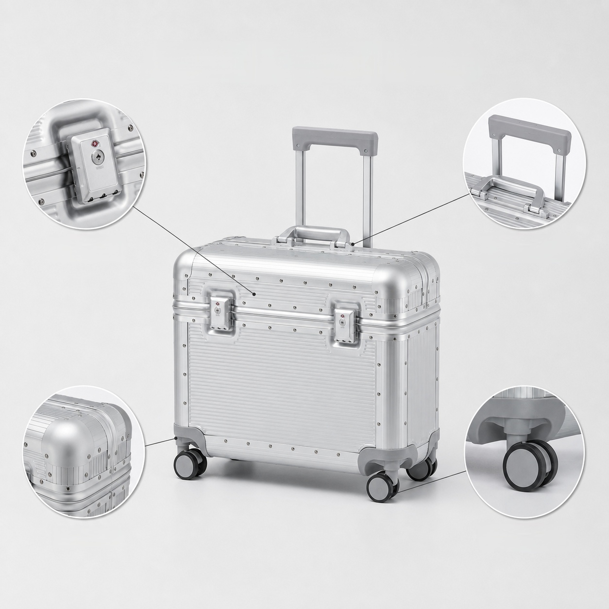 حقيبة سفر باني فلاي مقاس 20 بو - مراجعة Aluminum Frame Carry On Luggage وسعره
