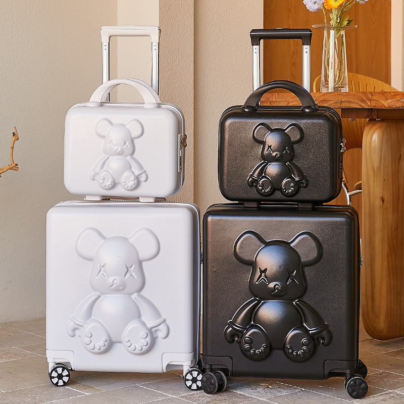 حقيبة سفر 18 بوصة على عجلات لل - مراجعة Spinner Wheel Rolling Suitcase 20 Inch وسعره