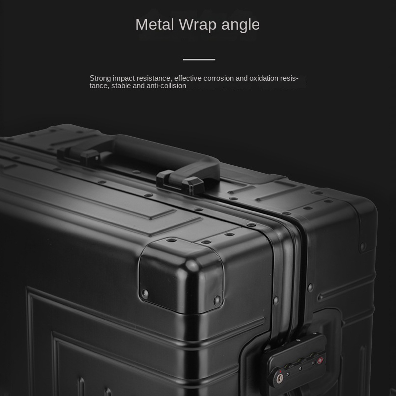 حقيبة سفر من الألومنيوم مقاس 2 - مراجعة Spinner Wheel Rolling Suitcase 20 Inch وسعره