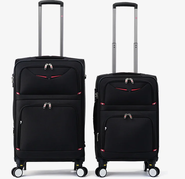 حقيبة سفر 20 بوصة بعجلات قابلة - مراجعة Spinner Wheel Rolling Suitcase 20 Inch وسعره