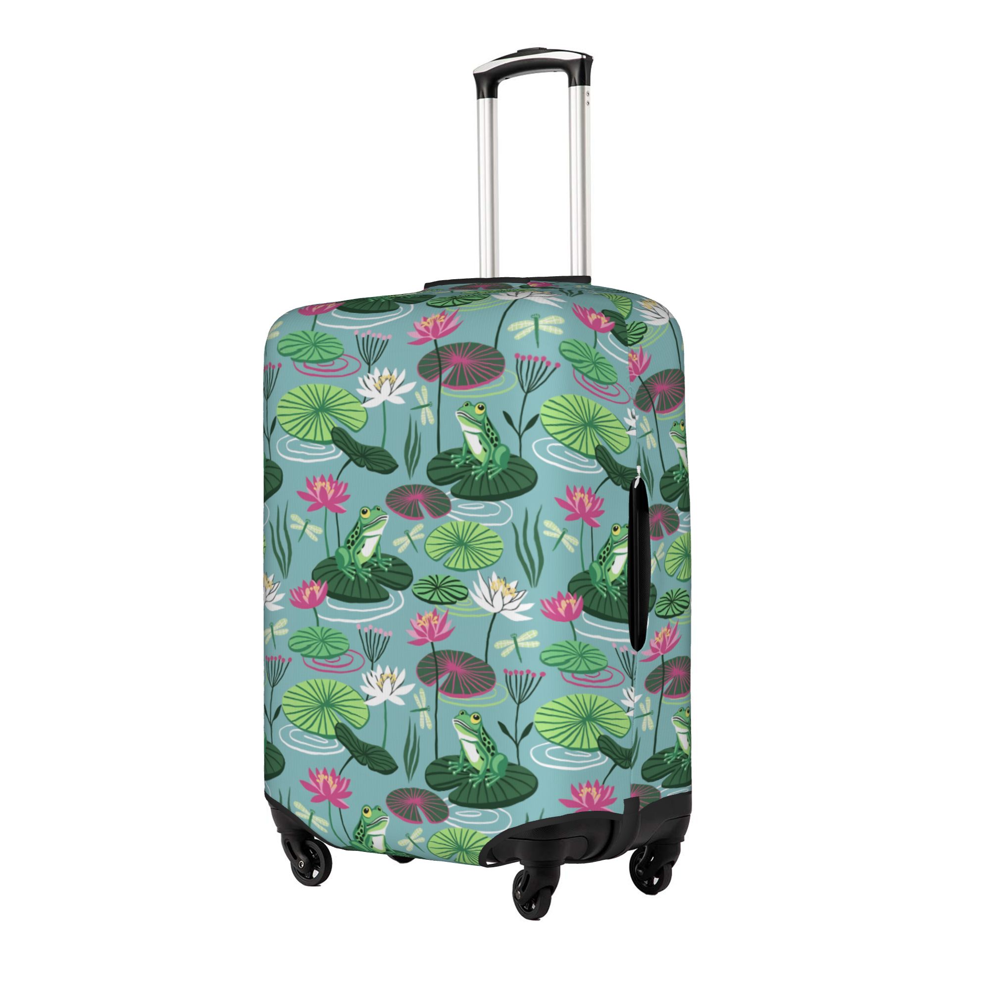 غطاء حقيبة السفر على شكل ضفادع - مراجعة Waterproof Suitcase Cover Protector وسعره