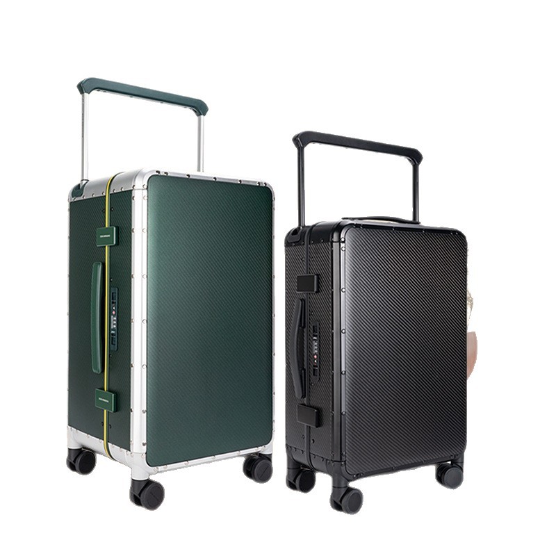 حقيبة سفر من ألياف الكربون مقا - مراجعة Spinner Wheel Rolling Suitcase 20 Inch وسعره