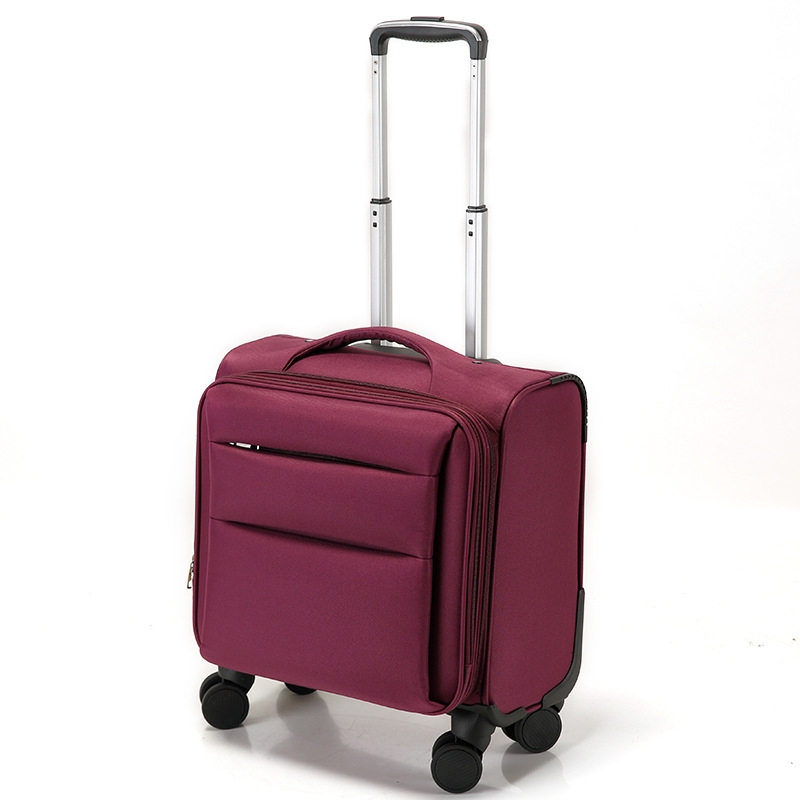حقيبة أكسفورد المتداول للرجال  - مراجعة Spinner Wheel Rolling Suitcase 20 Inch وسعره