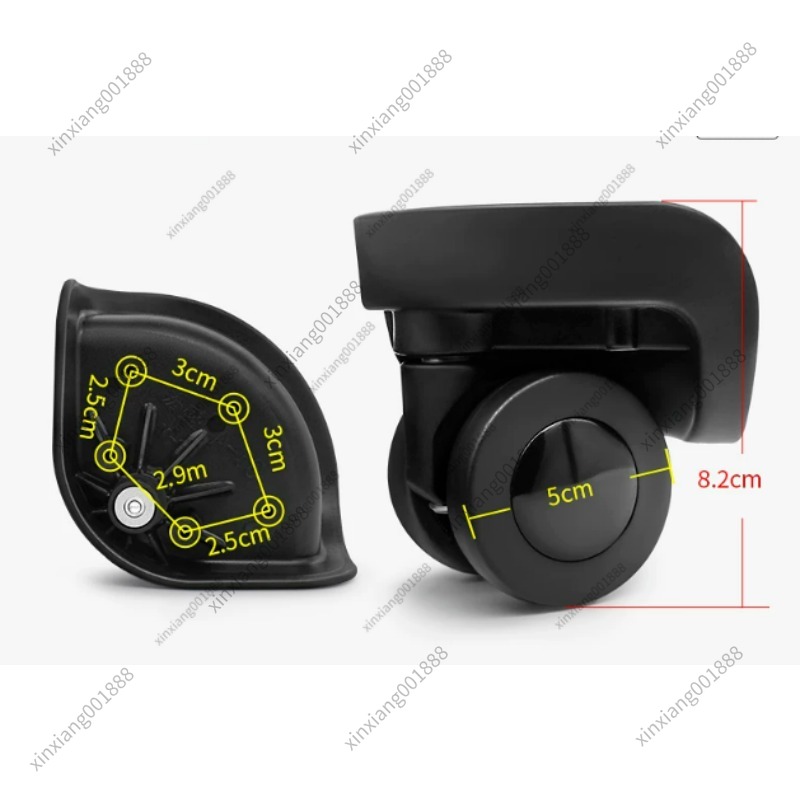 عجلات بديلة لحقائب DISSONA، عج - مراجعة Silent Replacement Luggage Wheels وسعره